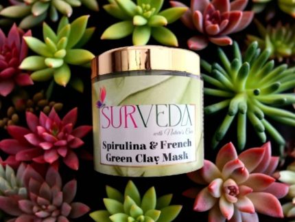 Spirulina and French Green Clay Face Mask